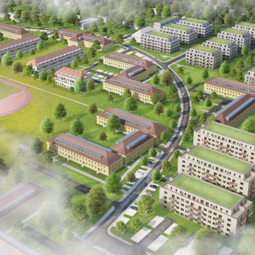 Visualisierung Projekt Grüne Freiheit in Staaken