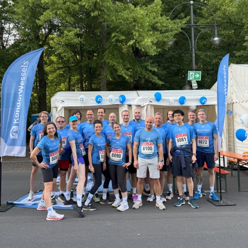Gruppenbild Firmenlauf