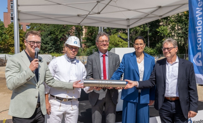 Visualisierung Weinstraße Grundsteinlegung
