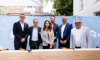 Visualisierung Richtfest im Halemweg 