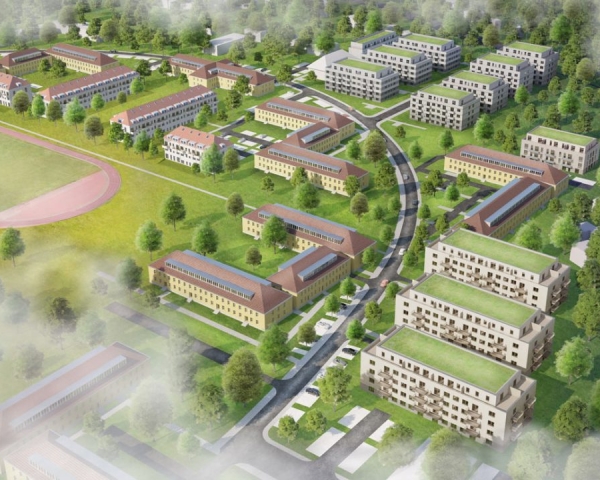 Visualisierung Projekt Grüne Freiheit in Staaken
