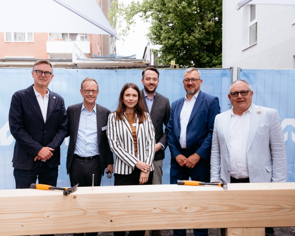 Visualisierung Richtfest im Halemweg