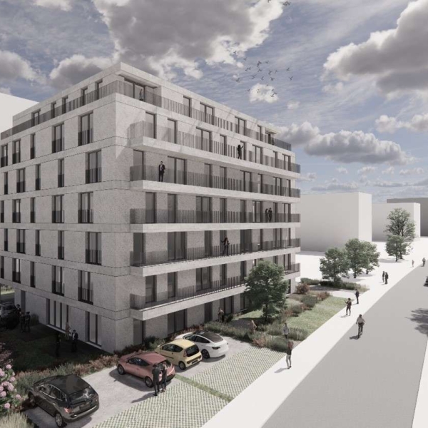 Frontansicht Wohnhaus