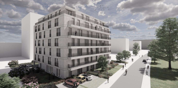 Frontansicht Wohnhaus