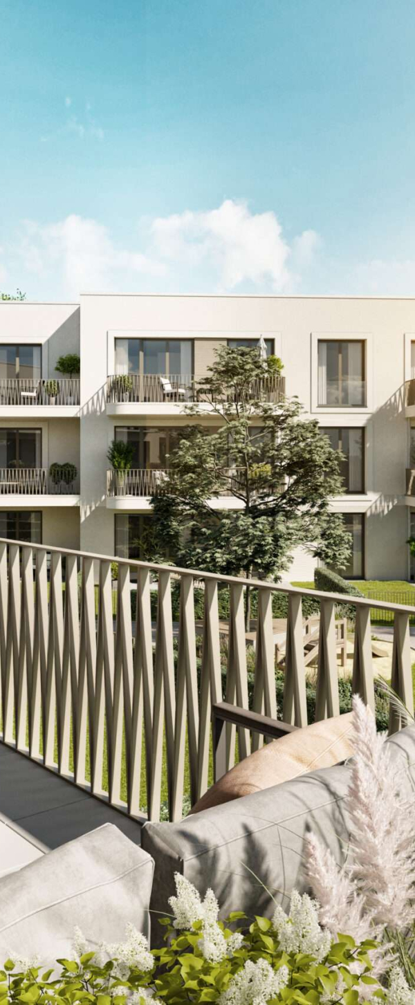 Sicht vom Balkon