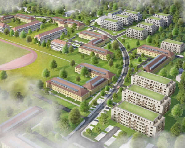 Visualisierung Projekt Grüne Freiheit in Staaken