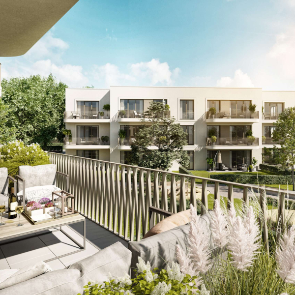 Sicht vom Balkon