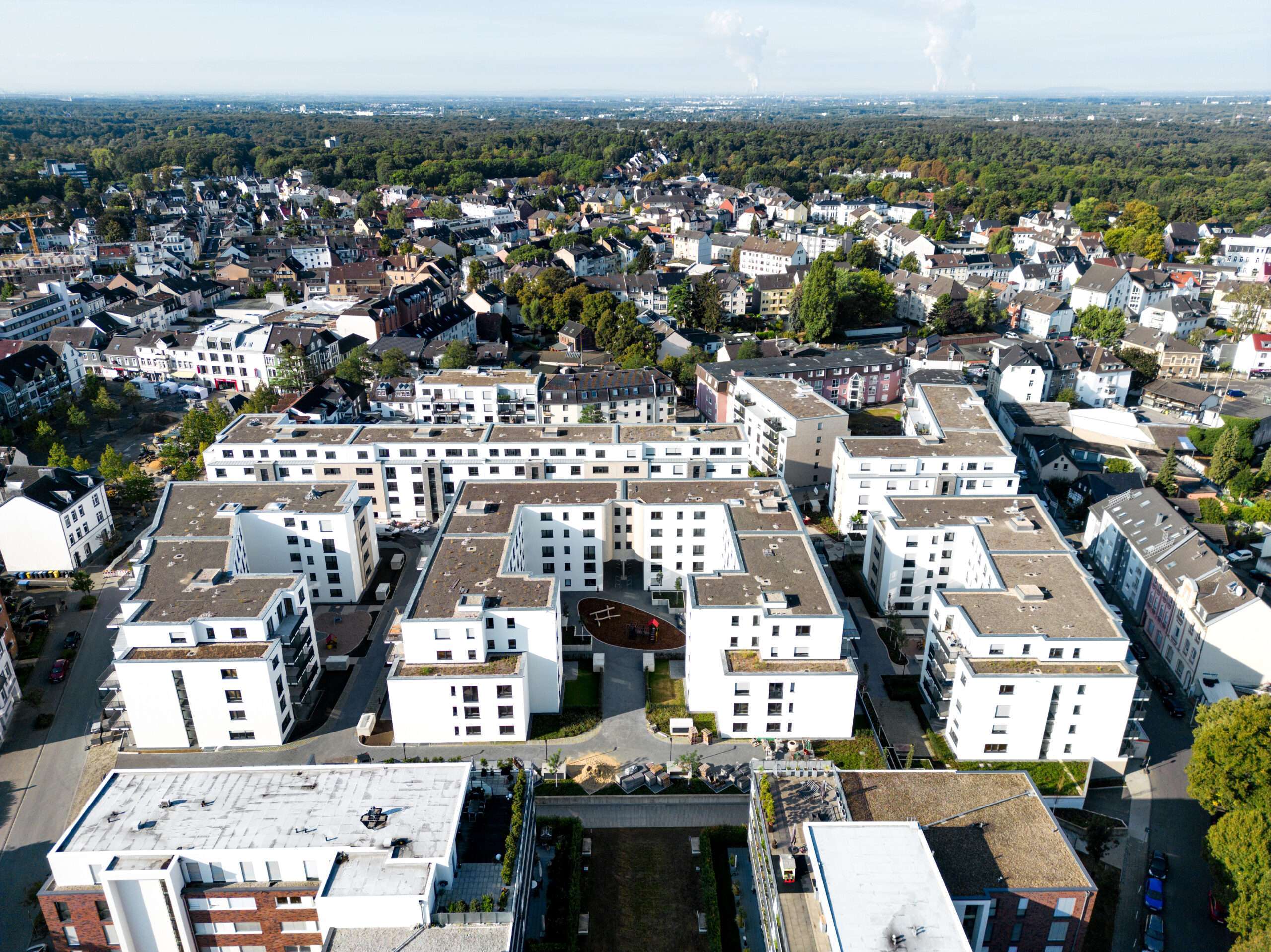 Kondor Wessels Luftbildaufnahmen - O-Quartier Solingen. Foto: Marcel Kusch